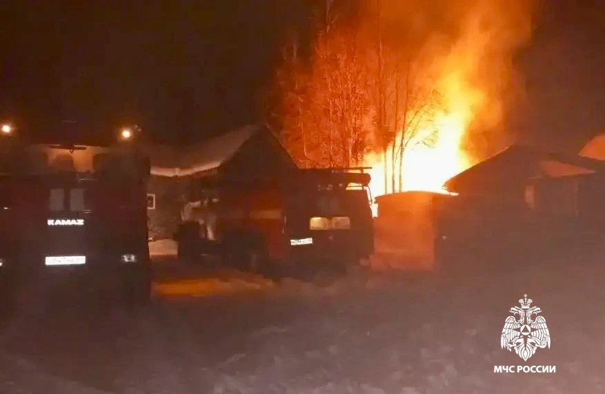 Женщина погибла на пожаре под Зубцовом 