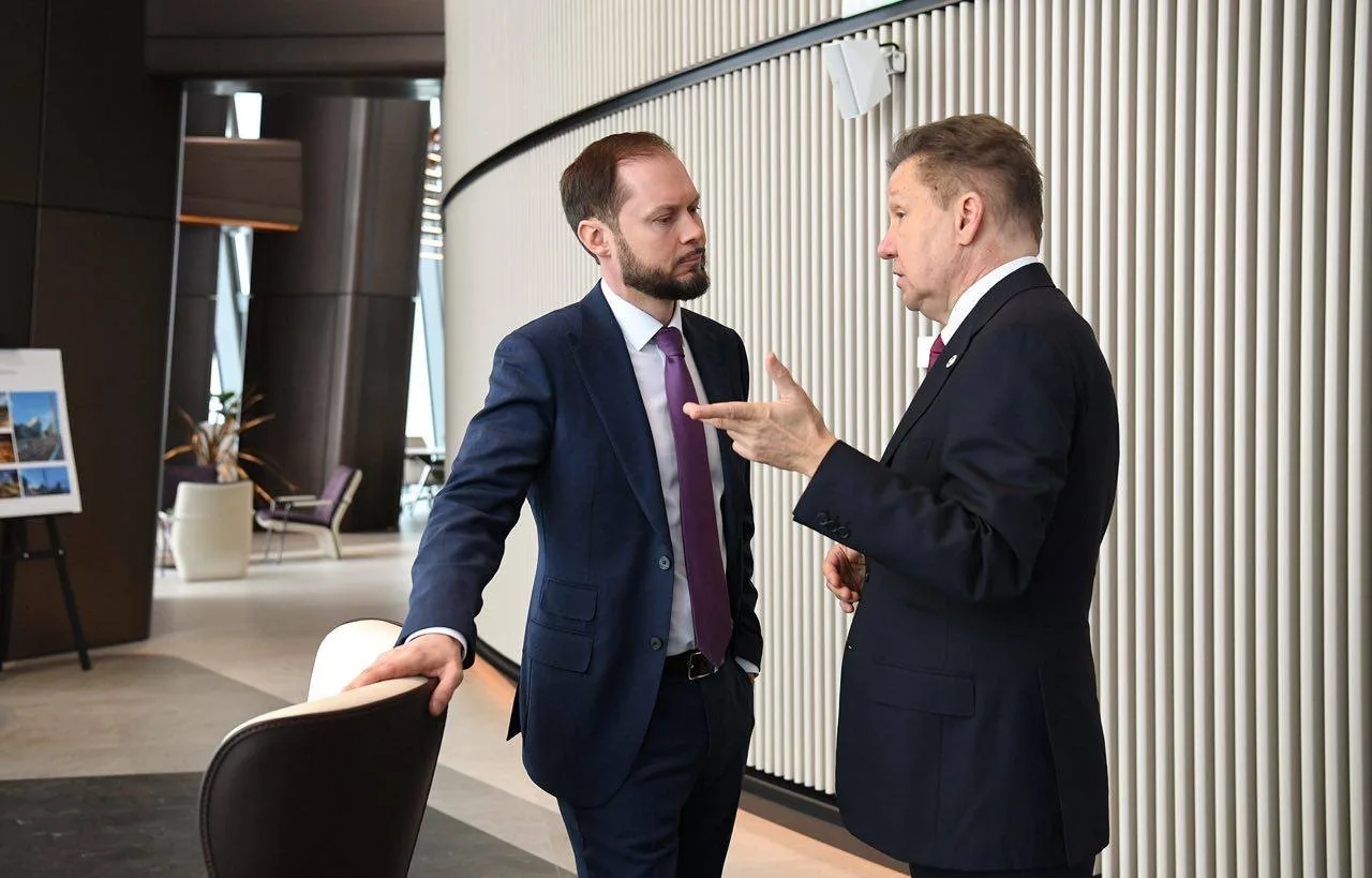 Состоялась встреча Виталия Королева и Алексея Миллера Фото предоставлено правительством Тверской области