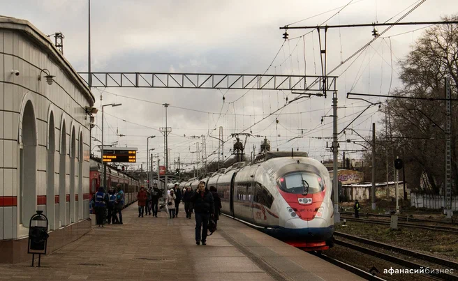В Тверской области у «Сапсана» возникли неполадки Фото: архив Afanasy.biz
