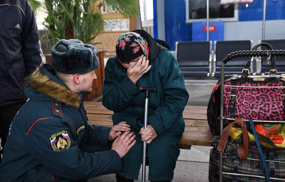 Март. В Тверскую область начали прибывать беженцы из Украины