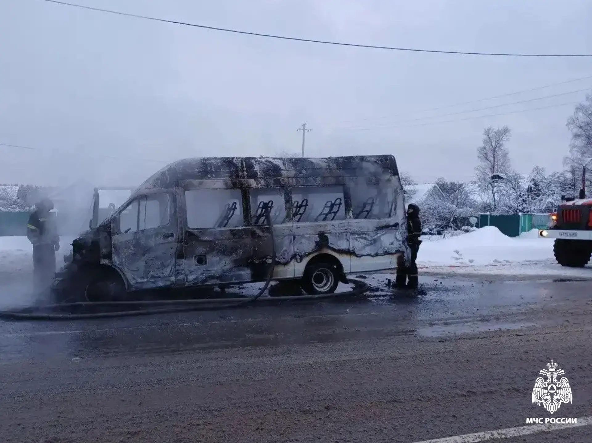 Пассажиры сгоревшей под Тверью маршрутки рассказали, как все произошло - новости Афанасий