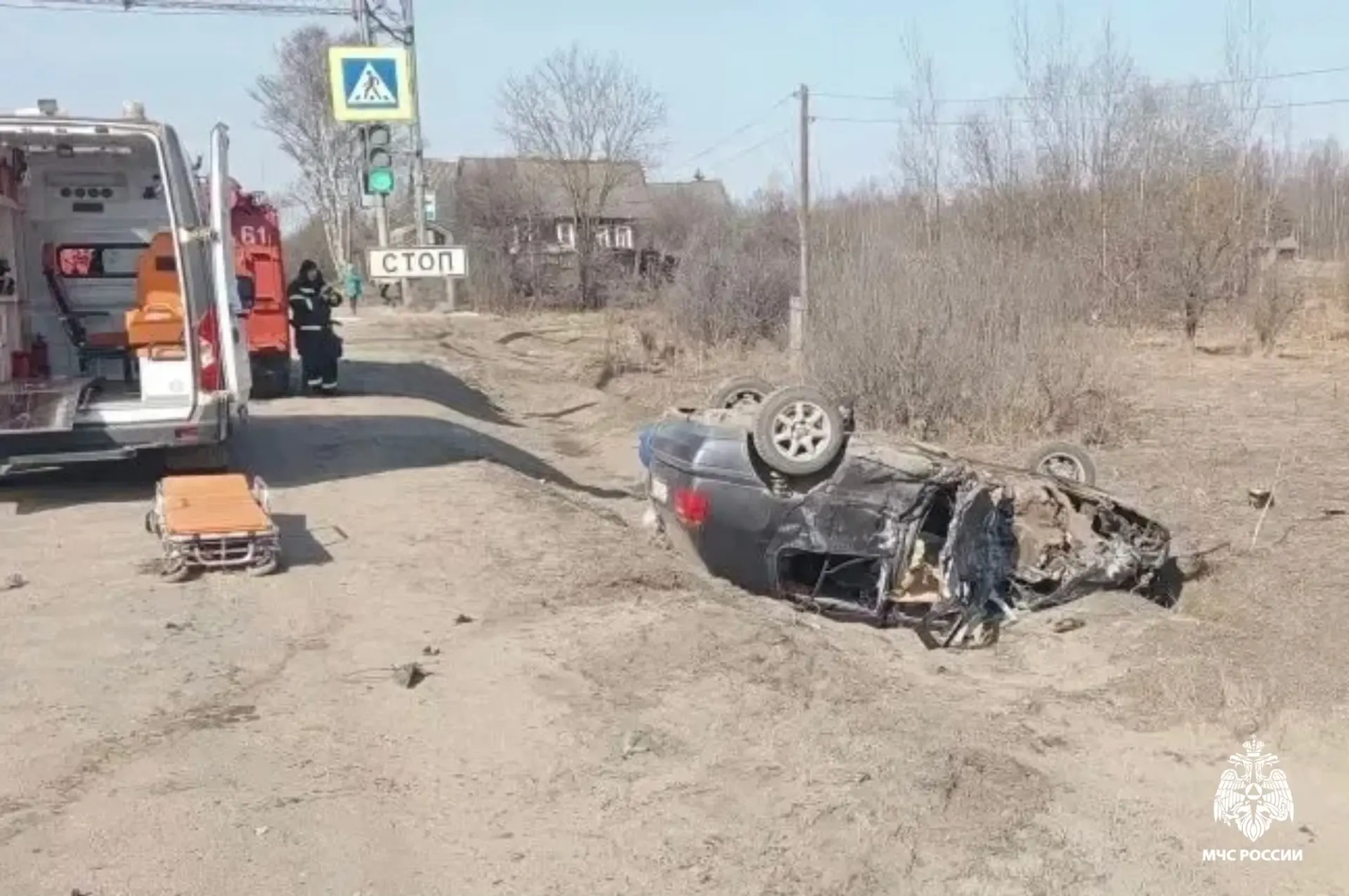 Три автомобиля столкнулись на трассе под Вышним Волочком  