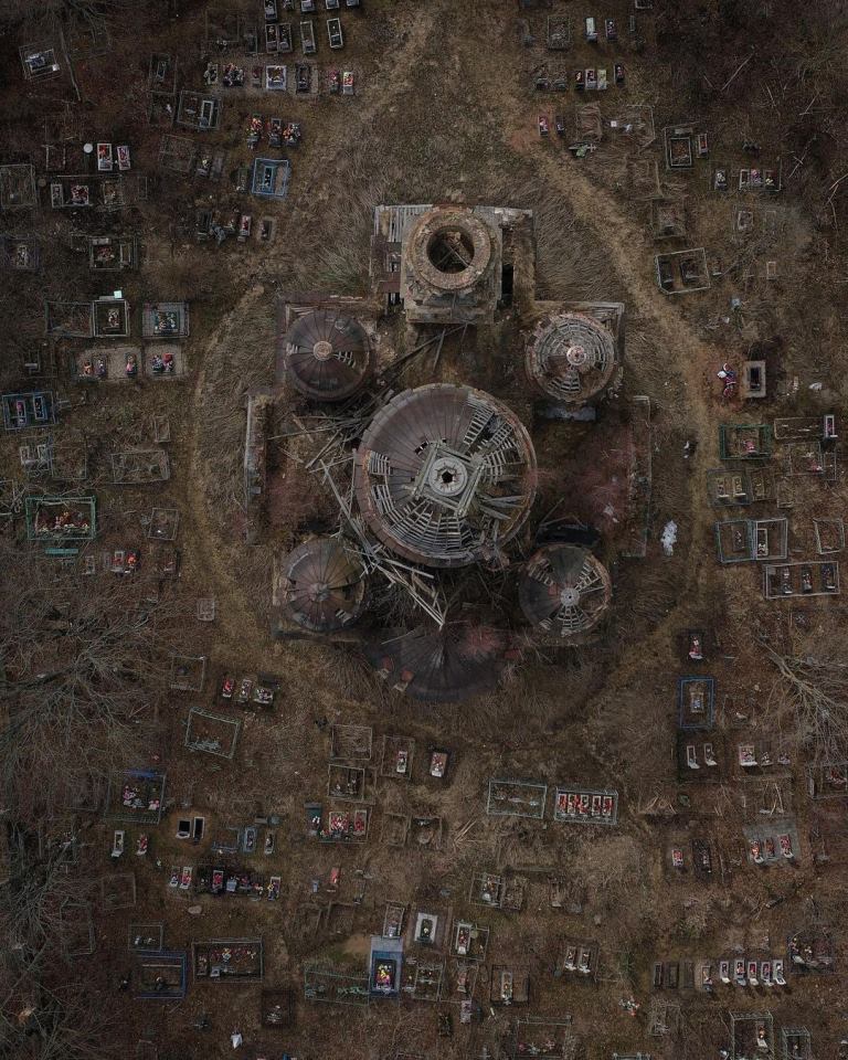 Октябрь 2020. Заброшенный храм, Тверская область