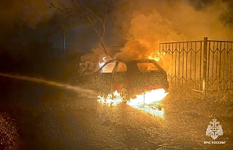 На Петербургском шоссе в Твери сгорел автомобиль - новости Афанасий
